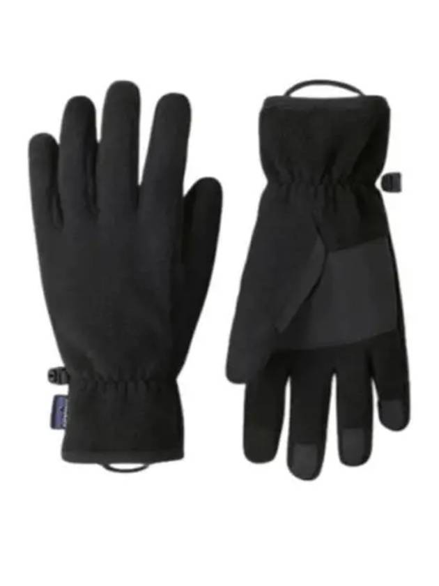 Synchilla Fleece Gloves Black - PATAGONIA - BALAAN 2