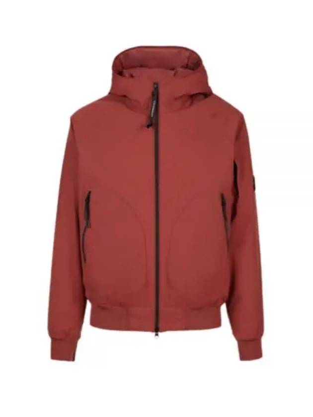 Pro-Tech Ribbed Hooded Jacket Red - CP COMPANY - BALAAN 2