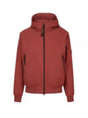 Pro-Tech Ribbed Hooded Jacket Red - CP COMPANY - BALAAN 2