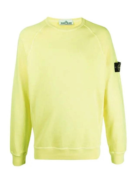 Waffen Patch Round Sweatshirt Yellow 741566060 V0151 - STONE ISLAND - BALAAN 2