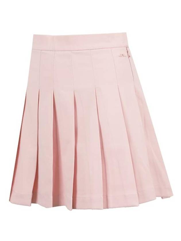 Adina Pleated Skirt Powder Pink - J.LINDEBERG - BALAAN 2