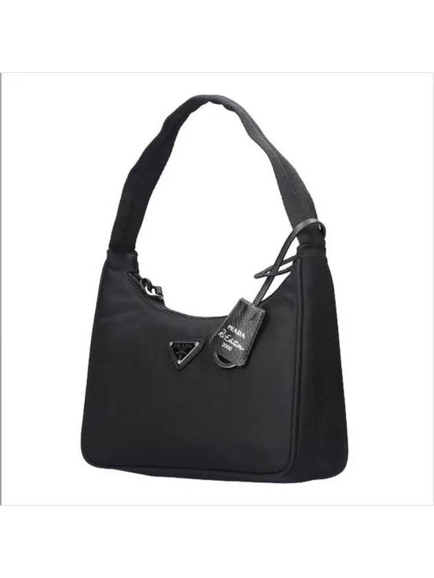 Re-Edition 2000 Re-Nylon Mini Shoulder Bag Black - PRADA - BALAAN 2