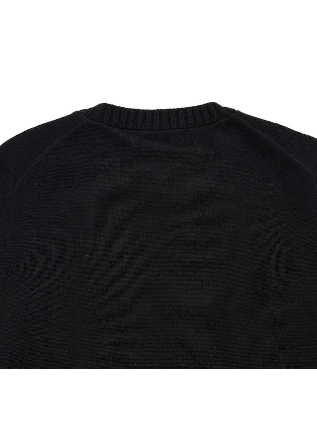 Men's Crew Neck Cashmere Knit Top Black - BRUNELLO CUCINELLI - BALAAN 7