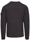 Compass Badge Sweatshirt Black - STONE ISLAND - BALAAN 5