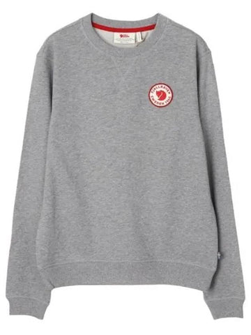 1960 Logo Badge Sweater 87230 020 999 W Long Sleeve T shirt - FJALL RAVEN - BALAAN 1