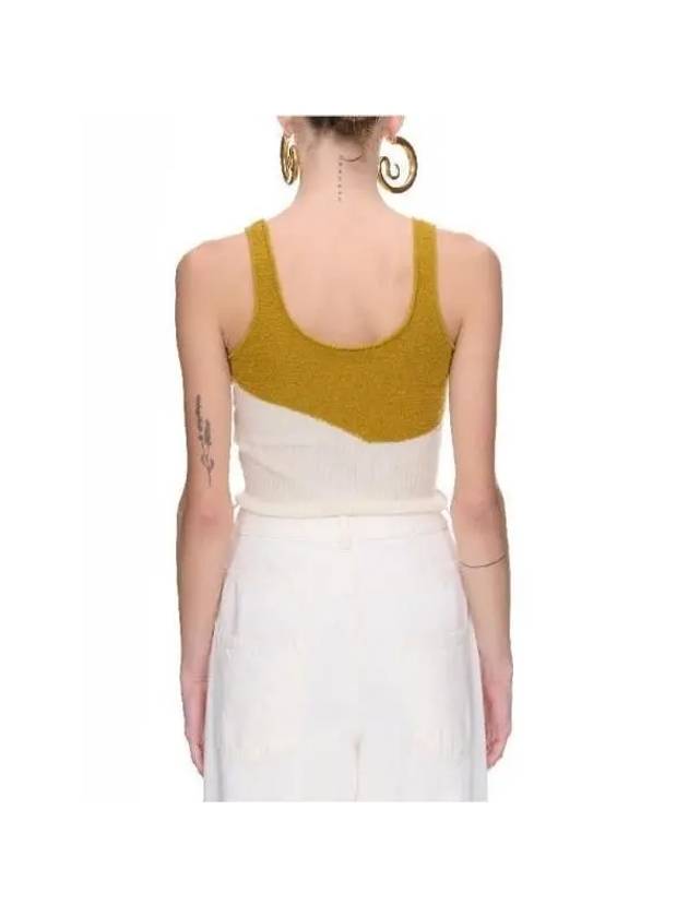 COASTAL Wool Blend Tank Top 6012 EL A SAND - ECKHAUS LATTA - BALAAN 3