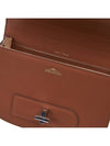 Lingot Small Olen Calf Leather Cross Bag Tan - DELVAUX - BALAAN 10