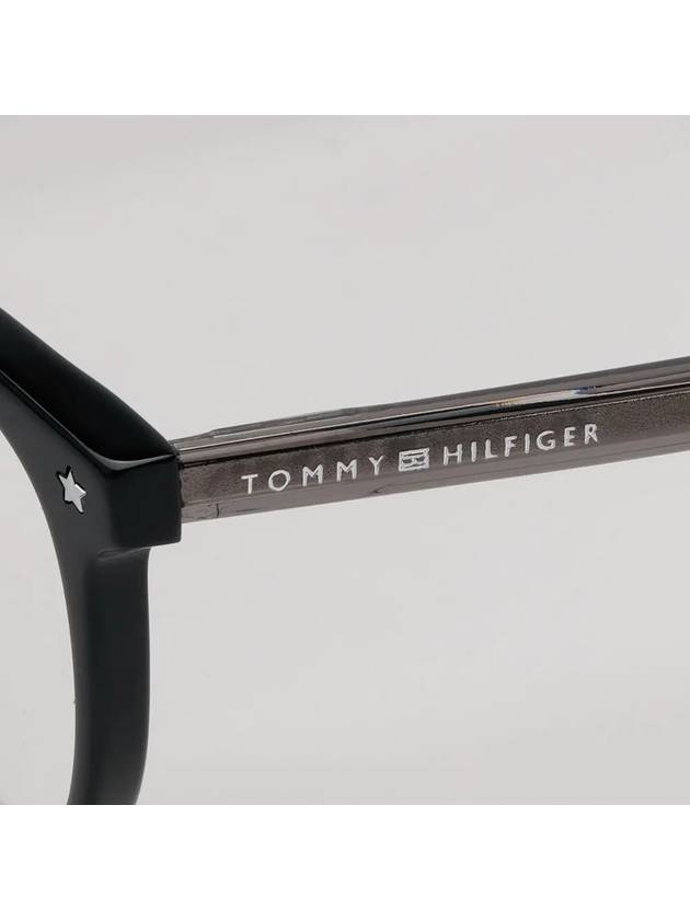 Glasses Frame TH1552 807 Round Men Women Horned Frame - TOMMY HILFIGER - BALAAN 5