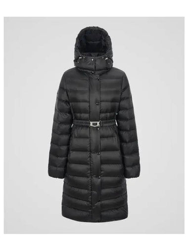 Elvezia N Black Women s Down Jacket - DUVETICA - BALAAN 1