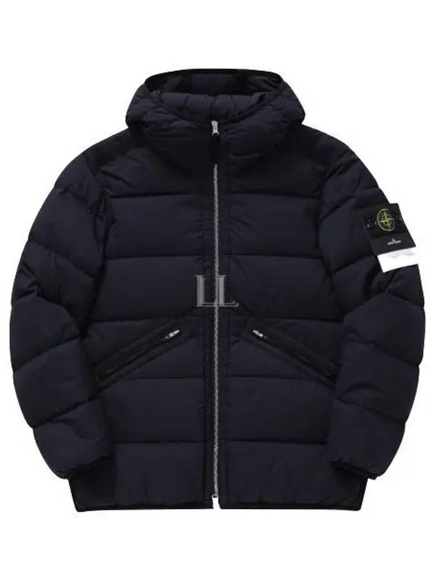 Seamless Tunnel Nylon Down Padding Navy - STONE ISLAND - BALAAN 2