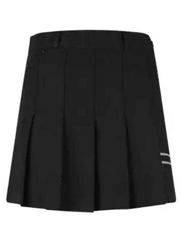 Women s Half Banded Two line Pleated Culotte Skirt BMU4A132W - LUX GOLF - BALAAN 3