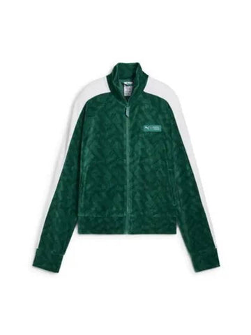 Squid Game T7 Iconic Track Jacket Green - PUMA - BALAAN 1