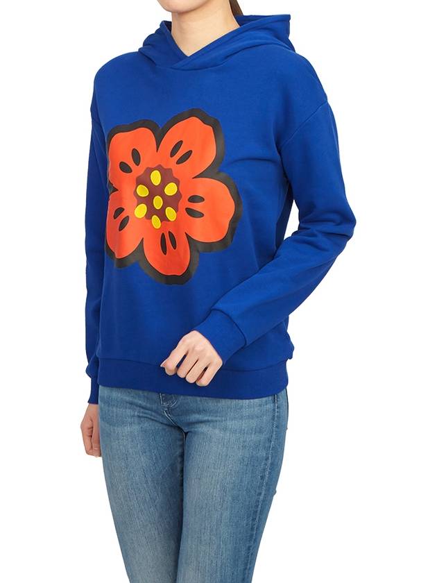 Kids Boke Flower Hoodie Blue - KENZO - BALAAN 6