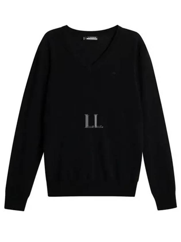 Women's Amaya Knit Sweater Black - J.LINDEBERG - BALAAN 2