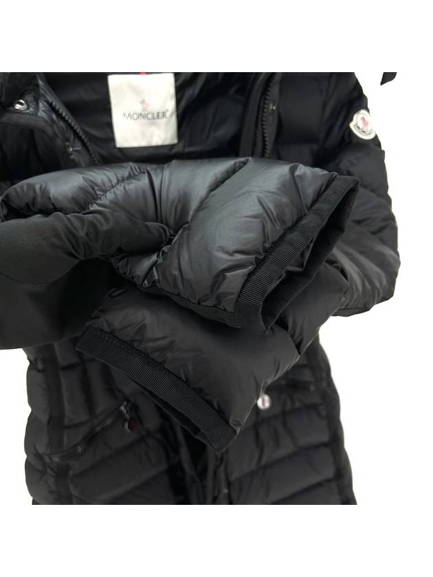 Herminfur Women s Long Padding Black Size 0 - MONCLER - BALAAN 5