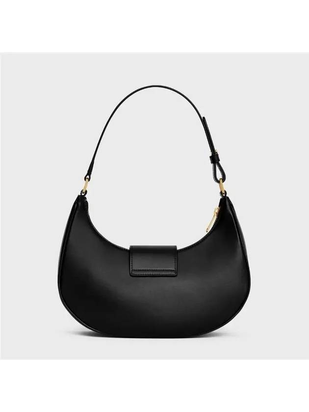 Ava Triomphe Smooth Calfskin Shoulder Bag Black - CELINE - BALAAN 4