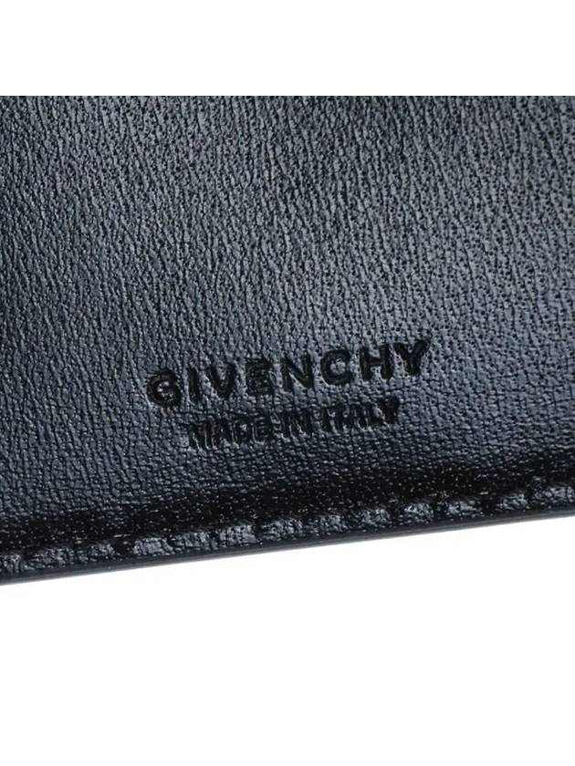 Wallet 4G Logo Halfwallet Black - GIVENCHY - BALAAN.