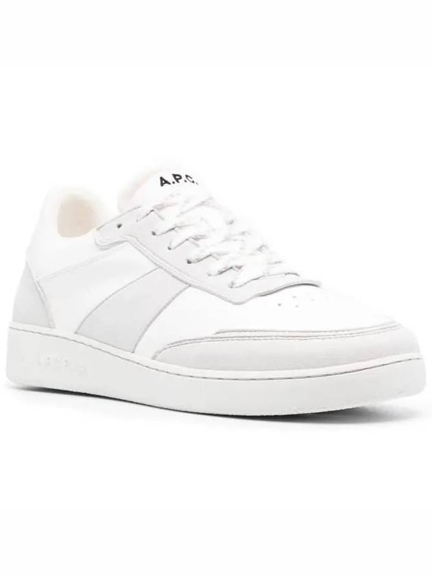 Pain Leather Low Top Sneakers White - A.P.C. - BALAAN 3