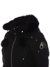 Original Debbie Bomber Jacket Black Shearling Black - MOOSE KNUCKLES - BALAAN 5