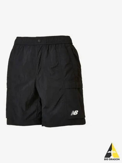 Uni NBSC 4 5 Woven Shorts 19 Black - NEW BALANCE - BALAAN 1