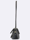 Maison Margiela S56WG0082 Black Leather 5AC Mini Tote Bag Shoulder Strap 2WAY - MAISON MARGIELA - BALAAN 3