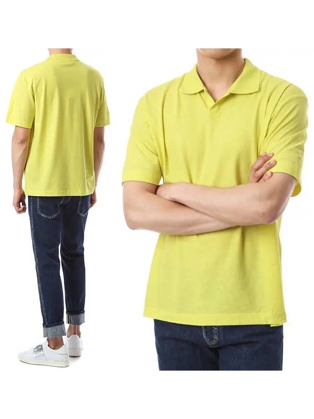 Ice cotton collar tee RC90324 43 - ROBERTO COLLINA - BALAAN 1