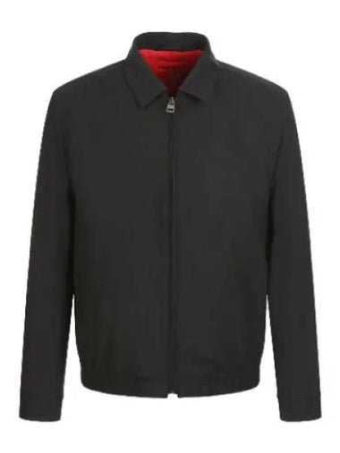 Virgin wool metal logo jacket jumper - HUGO BOSS - BALAAN 1