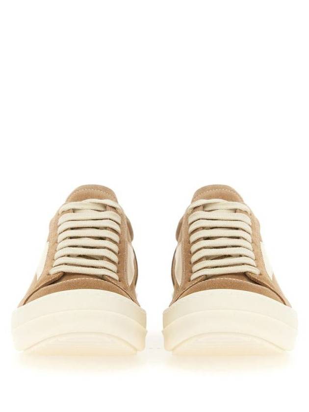 Rick Owens Leather Sneaker - RICK OWENS - BALAAN 6