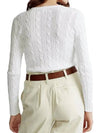 Polo RL classic knit white 211694089008 - RALPH LAUREN - BALAAN 3