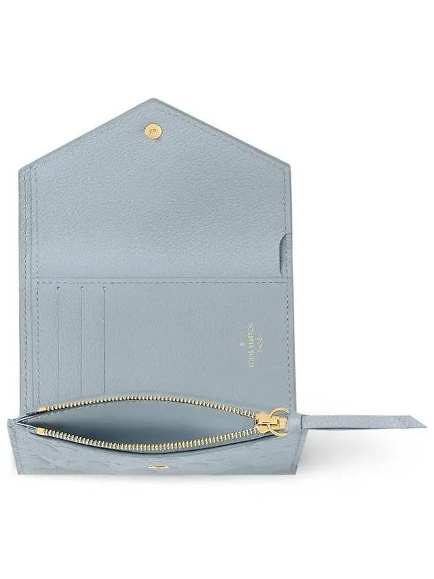 Victorine Wallet Monogram Empreinte Blue Hour - LOUIS VUITTON - BALAAN 4