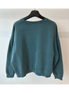 AU Australia ITALIC Crew Sweatshirt ST131301 Moss Green WOMENS - STUSSY - BALAAN 6