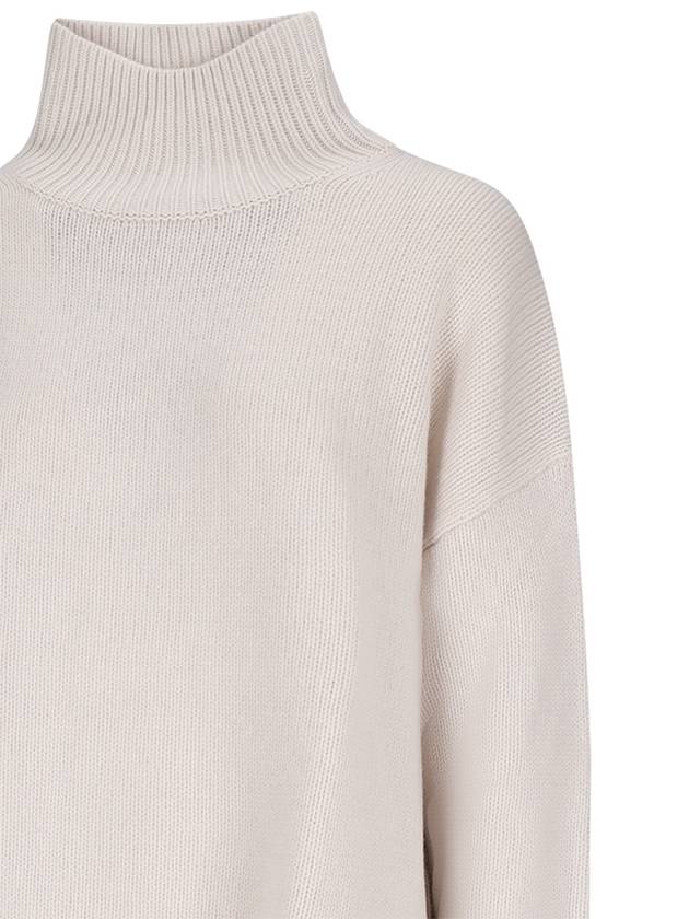 RELAXED CUT CASHMERE BLEND SWEATER - CALVIN KLEIN - BALAAN 3