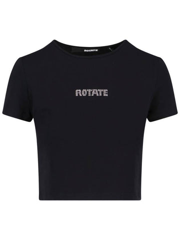 ROTATE BIRGER CHRISTENSEN T-shirts and Polos Black - ROTATE - BALAAN 1