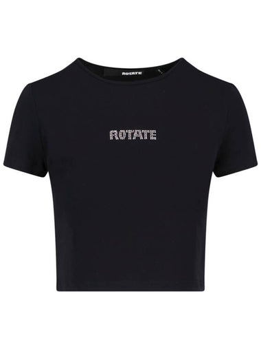 ROTATE BIRGER CHRISTENSEN T-shirts and Polos Black - ROTATE - BALAAN 1