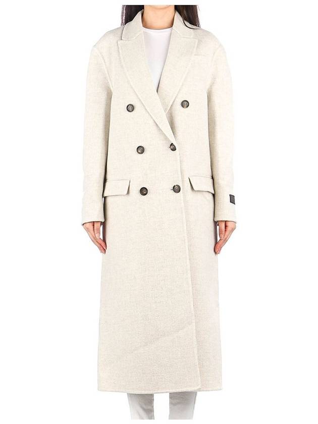 Double Coat Ivory - BRUNELLO CUCINELLI - BALAAN 2