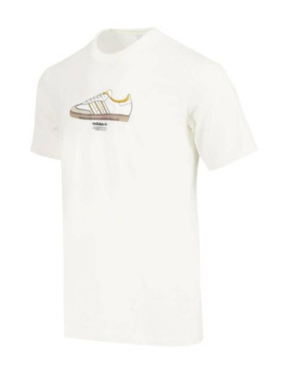 Training Supply Sport Short Sleeve T Shirt Off White - ADIDAS - BALAAN 2