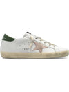 Superstar Dark Green Top Low Top Sneakers White - GOLDEN GOOSE - BALAAN 3