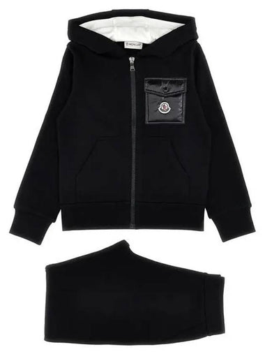 Moncler Kids 8 10 Hooded Zip Up Tracksuit - MONCLER - BALAAN 1