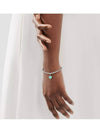 Heart Tag Bead Bracelet Blue Silver - TIFFANY & CO. - BALAAN 6