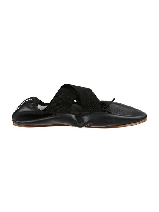 Gianna Leather Ballet Flat Black - REPETTO - BALAAN 1