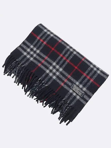 Navy muffler fashion accessories - BURBERRY - BALAAN 1