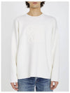 Debossed Anagram Wool Knit Top White - LOEWE - BALAAN 2