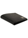 Gancini Half Wallet Black - SALVATORE FERRAGAMO - BALAAN 4