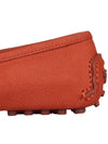 Gancini Driving Shoes Orange - SALVATORE FERRAGAMO - BALAAN 7