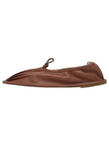 Punterra Flat Shoes Chestnut - HEREU - BALAAN 1