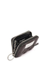 Numbers Motif Padded Leather Coin Purse Black - MAISON MARGIELA - BALAAN 4