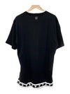 Logo Print Cotton Short Sleeve T-Shirt Black - PHILIPP PLEIN - BALAAN 4