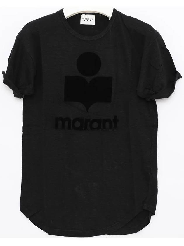 Domestic day TS0004FA A1N09E 01BK short sleeve t shirt - ISABEL MARANT - BALAAN 2