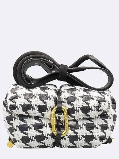 White checked leather nylon cross bag - MONCLER - BALAAN 2