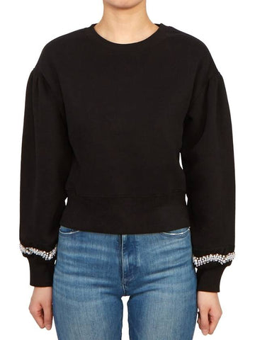 Robin Women's Brushed Sweatshirt WM061Z BLACK - ALLSAINTS - BALAAN 1